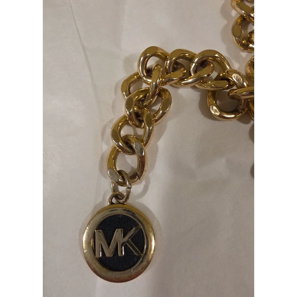MICHAEL KORS Gold Chain Logo Chain Handler Replacement Strap for Handbag 39'